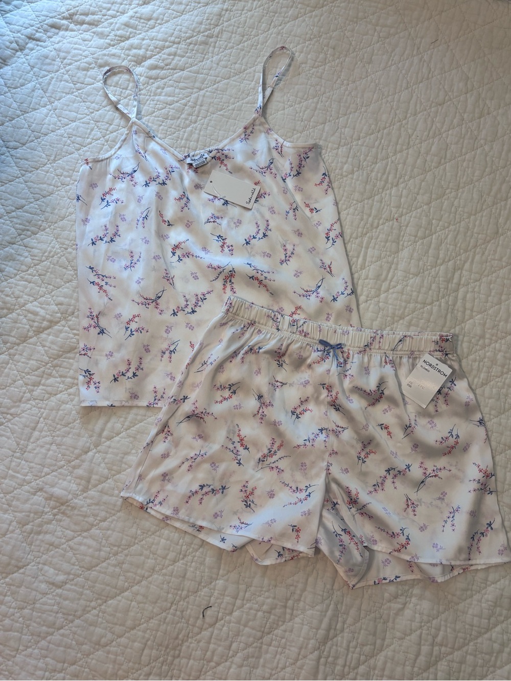 Splendid Floral Cami & Short Sleep Set XS